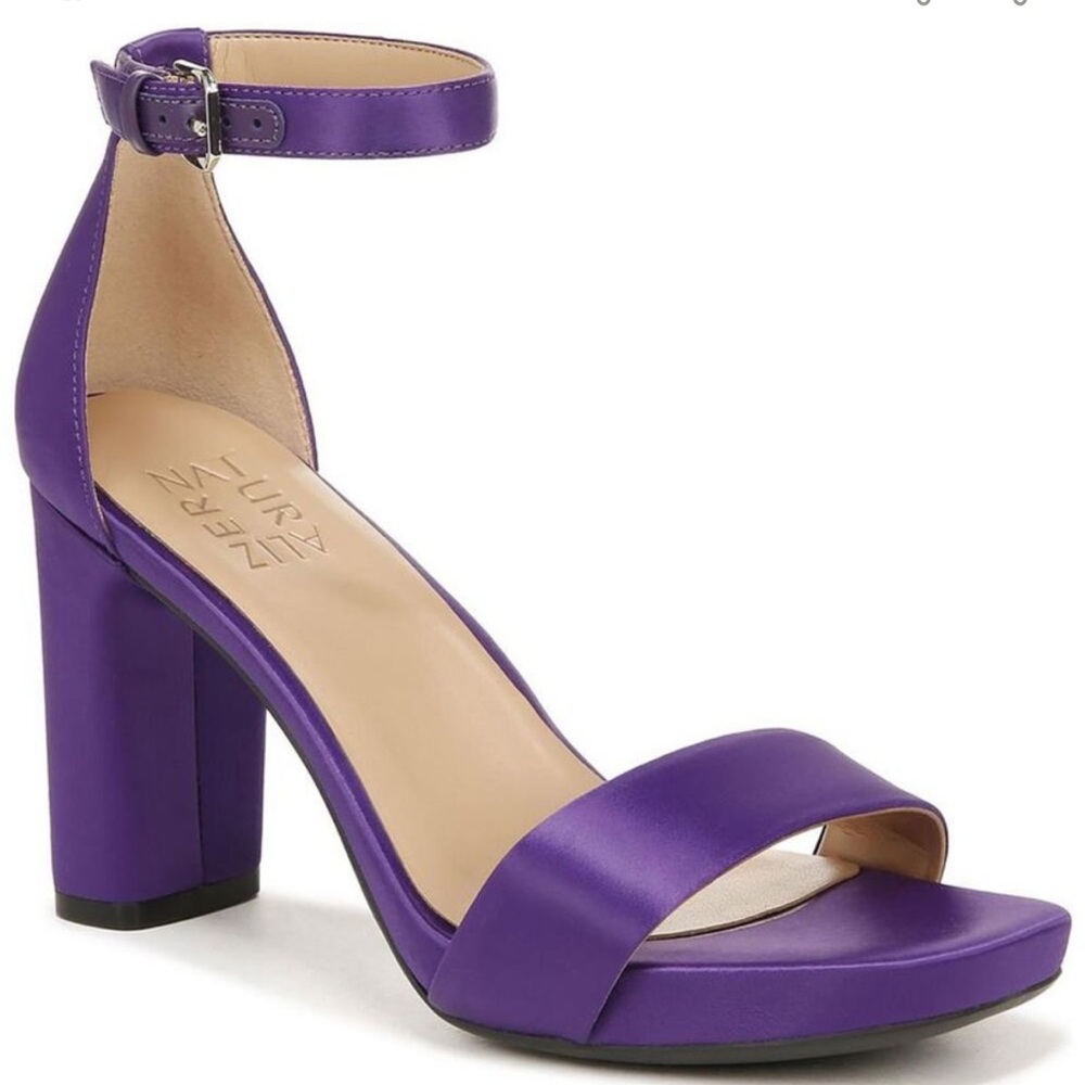 Naturalizer Women’s Joy Purple Satin Heels - Like New - Size 7.5
